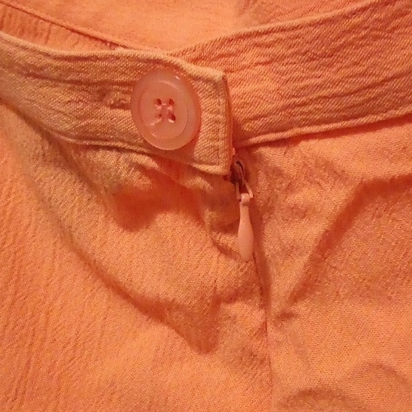 Koret Petite Orange Short Sleeve Lace 2pc Set (Top & Skirt) - Size 12P - Picture 14 of 14